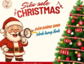CHRISTMAS SALE – ĐÓN GIÁNG SINH- ĐẸP LUNG LINH CÙNG THẨM MỸ VIỆN TRÚC MAI