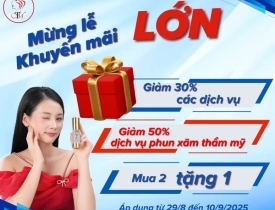 KHUYẾN MÃI LỚN - LỄ QUỐC KHÁNH 02/09