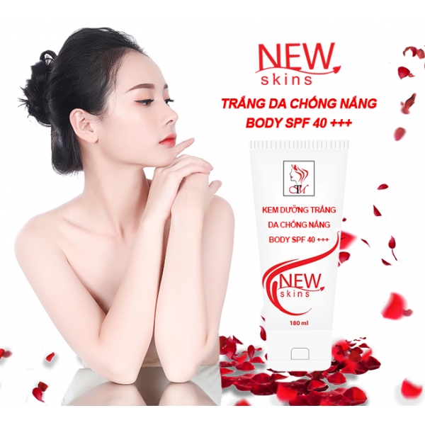 KEM DƯỠNG TRẮNG DA CHỐNG NẮNG BODY SPF 40 +++